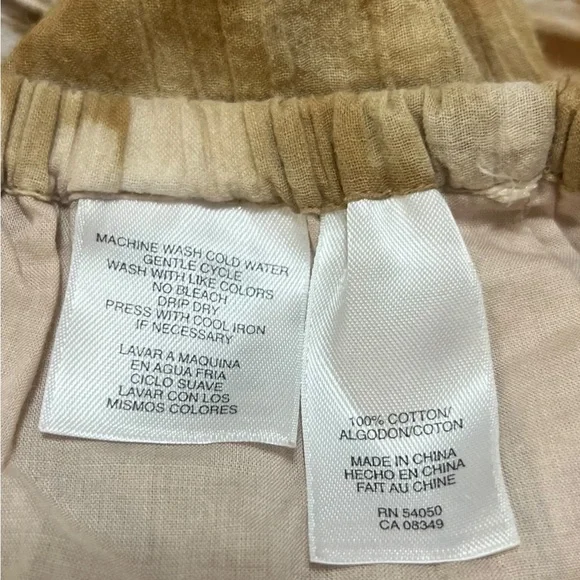 Anne Klein Brown Tie-Dye Maxi Skirt - Picture 6 of 6